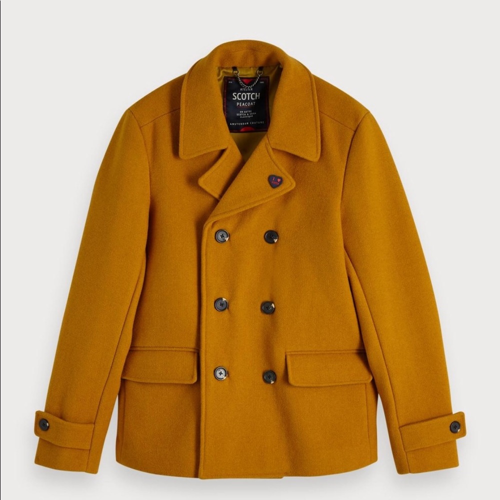 Scotch and soda atelier pea coat